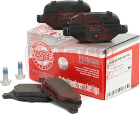 MASTER-SPORT GERMANY 13046028792N-SET-MS - Тормозные колодки, дисковые, комплект www.autospares.lv