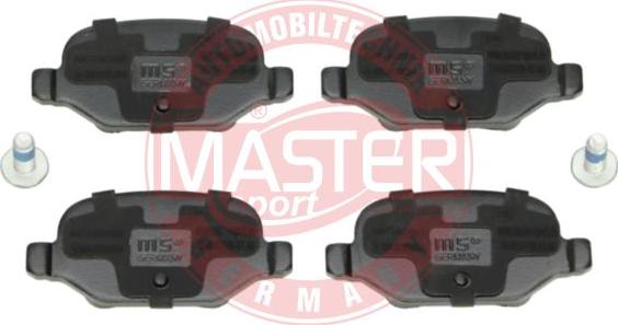 MASTER-SPORT GERMANY 13046028792N-SET-MS - Тормозные колодки, дисковые, комплект www.autospares.lv