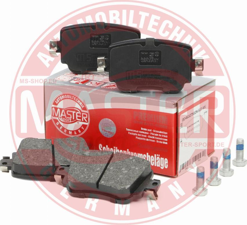 MASTER-SPORT GERMANY 13046027902N-SET-MS - Bremžu uzliku kompl., Disku bremzes autospares.lv