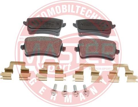 MASTER-SPORT GERMANY 13046027472N-SET-MS - Тормозные колодки, дисковые, комплект www.autospares.lv