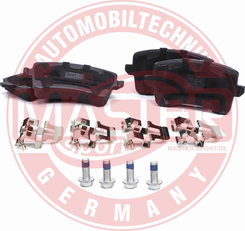 MASTER-SPORT GERMANY 13046027472N-SET-MS - Тормозные колодки, дисковые, комплект www.autospares.lv