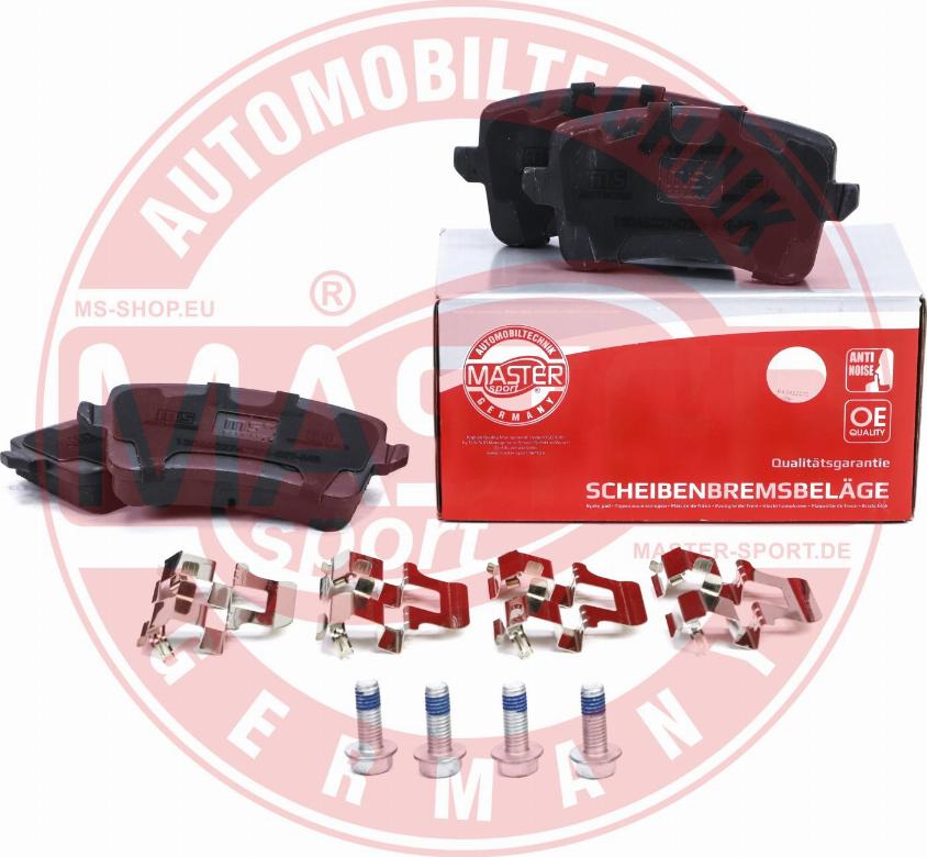 MASTER-SPORT GERMANY 13046027472N-SET-MS - Тормозные колодки, дисковые, комплект www.autospares.lv