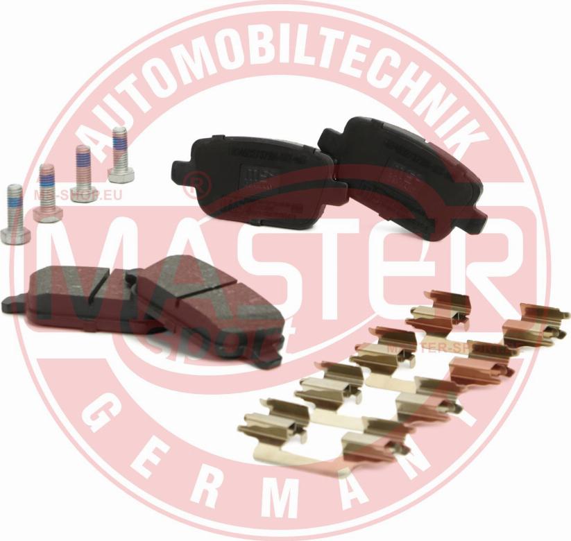 MASTER-SPORT GERMANY 13046027372N-SET-MS - Bremžu uzliku kompl., Disku bremzes www.autospares.lv