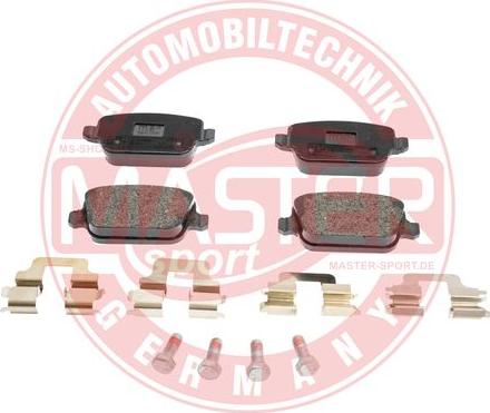 MASTER-SPORT GERMANY 13046027372N-SET-MS - Bremžu uzliku kompl., Disku bremzes www.autospares.lv