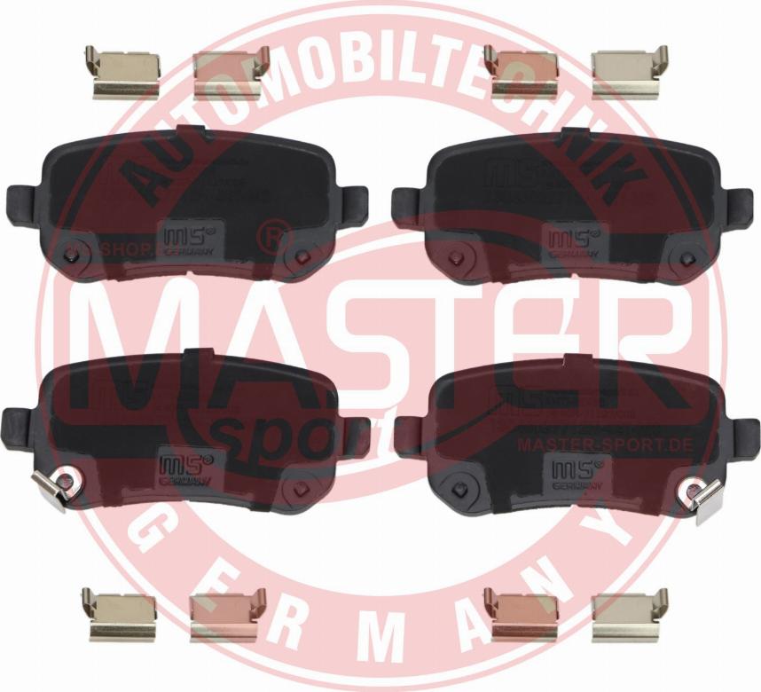 MASTER-SPORT GERMANY 13046027712N-SET-MS - Bremžu uzliku kompl., Disku bremzes www.autospares.lv