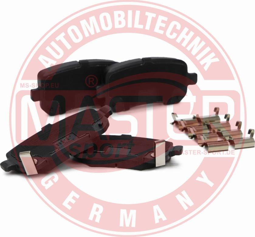 MASTER-SPORT GERMANY 13046027712N-SET-MS - Bremžu uzliku kompl., Disku bremzes www.autospares.lv