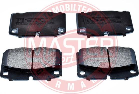 MASTER-SPORT GERMANY 13046070482N-SET-MS - Bremžu uzliku kompl., Disku bremzes www.autospares.lv