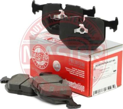 MASTER-SPORT GERMANY 13046070792N-SET-MS - Bremžu uzliku kompl., Disku bremzes www.autospares.lv