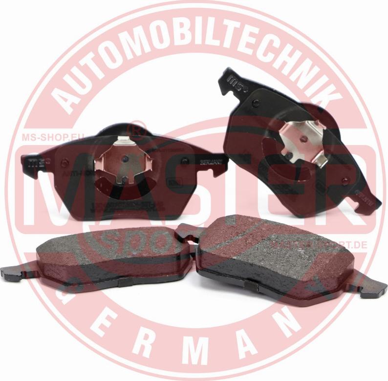 MASTER-SPORT GERMANY 13046070762N-SET-MS - Тормозные колодки, дисковые, комплект www.autospares.lv