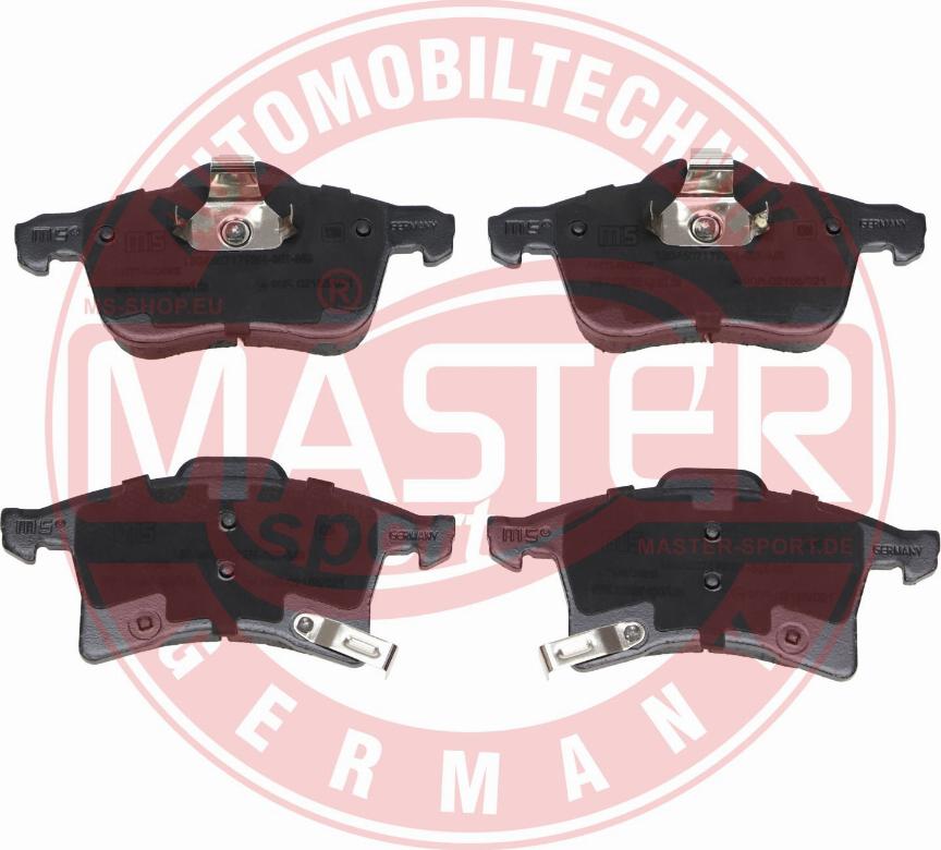 MASTER-SPORT GERMANY 13046071792N-SET-MS - Тормозные колодки, дисковые, комплект www.autospares.lv