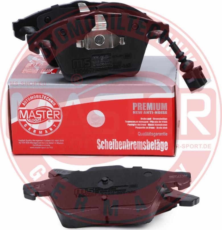 MASTER-SPORT GERMANY 13046072362N-SET-MS - Bremžu uzliku kompl., Disku bremzes www.autospares.lv