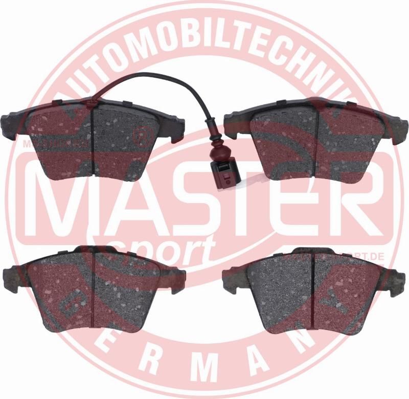 MASTER-SPORT GERMANY 13046072362N-SET-MS - Bremžu uzliku kompl., Disku bremzes www.autospares.lv