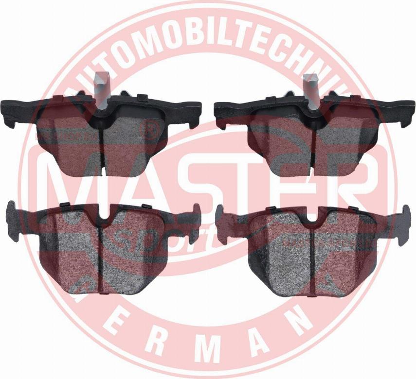 MASTER-SPORT GERMANY 13046072252N-SET-MS - Brake Pad Set, disc brake www.autospares.lv