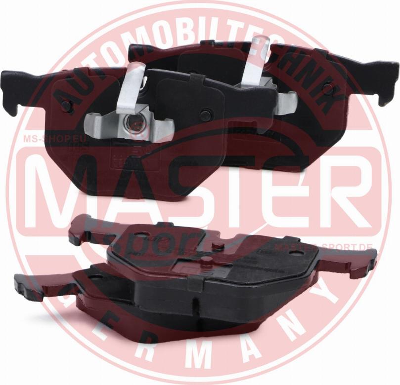 MASTER-SPORT GERMANY 13046072252N-SET-MS - Brake Pad Set, disc brake www.autospares.lv