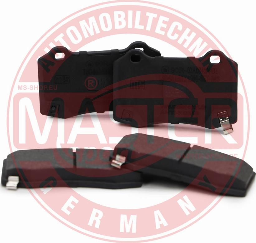 MASTER-SPORT GERMANY 13046141712N-SET-MS - Bremžu uzliku kompl., Disku bremzes www.autospares.lv