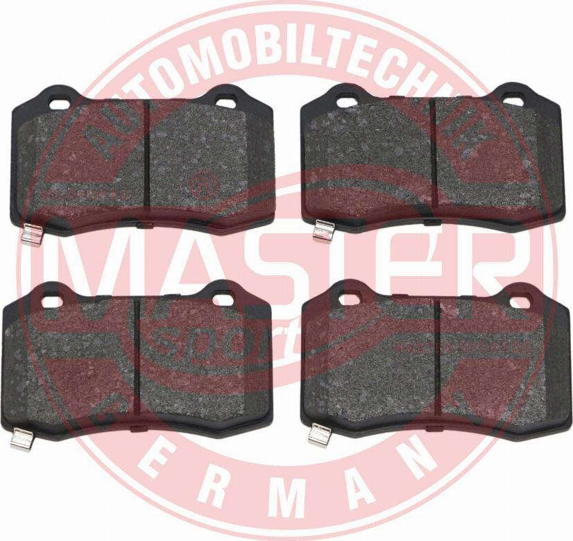 MASTER-SPORT GERMANY 13046141712N-SET-MS - Bremžu uzliku kompl., Disku bremzes www.autospares.lv