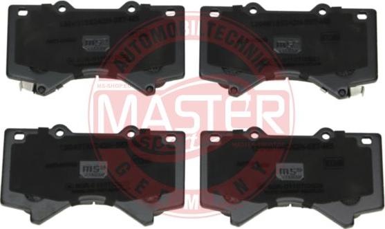 MASTER-SPORT GERMANY 13046135242N-SET-MS - Bremžu uzliku kompl., Disku bremzes www.autospares.lv