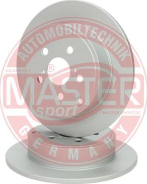 MASTER-SPORT GERMANY 24011003111-SET-MS - Bremžu diski www.autospares.lv