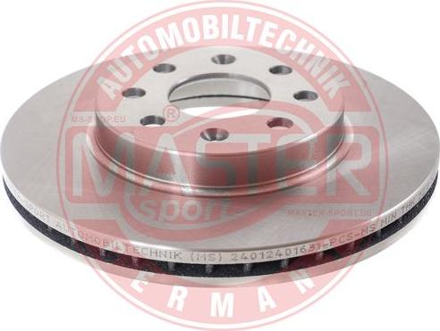 MASTER-SPORT GERMANY 24012401631-PCS-MS - Тормозной диск www.autospares.lv