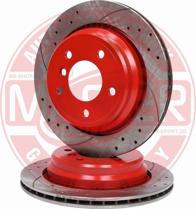 MASTER-SPORT GERMANY 24012001541SE-SET-MS - Bremžu diski www.autospares.lv