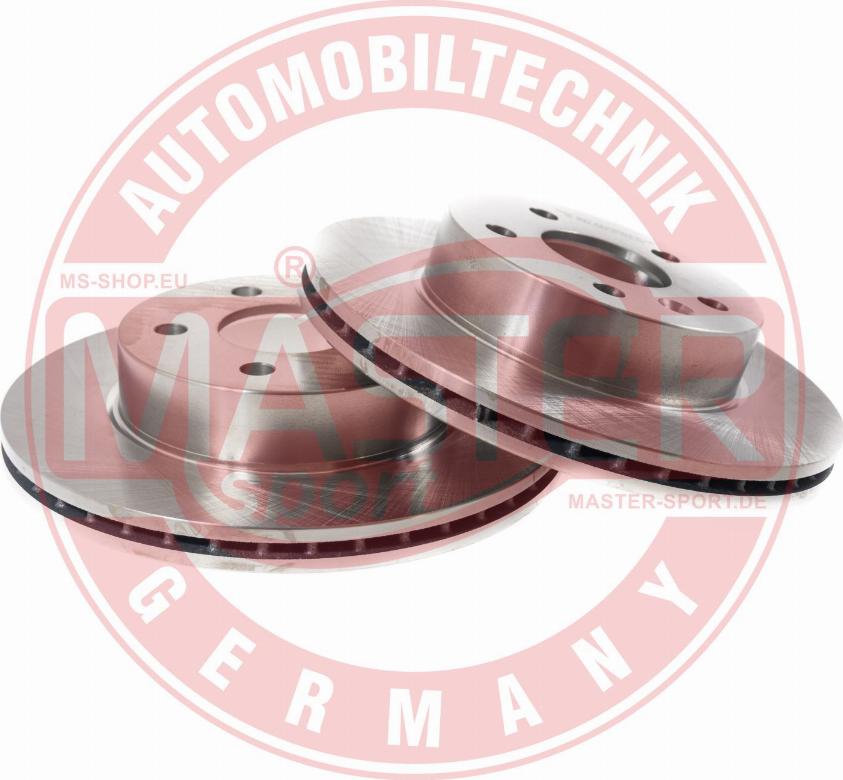 MASTER-SPORT GERMANY 24012201621-SET-MS - Bremžu diski autospares.lv