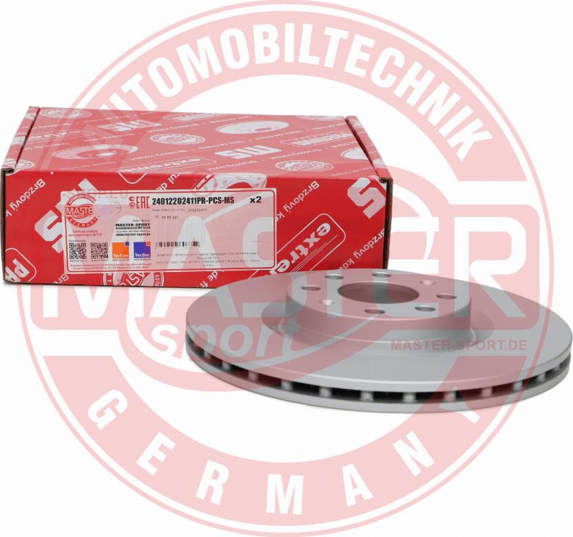 MASTER-SPORT GERMANY 24012202411PR-PCS-MS - Bremžu diski www.autospares.lv