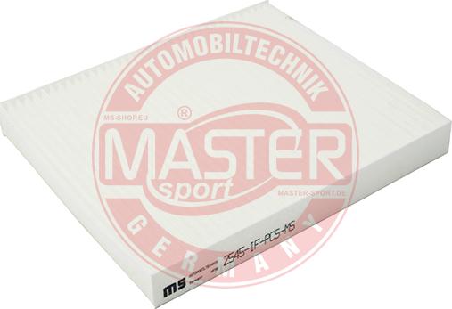 MASTER-SPORT GERMANY 2545-IF-PCS-MS - Filtrs, Salona telpas gaiss autospares.lv