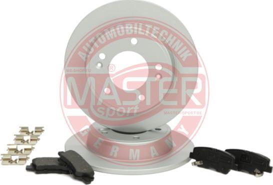 MASTER-SPORT GERMANY 201003790 - Brake Set, disc brakes www.autospares.lv