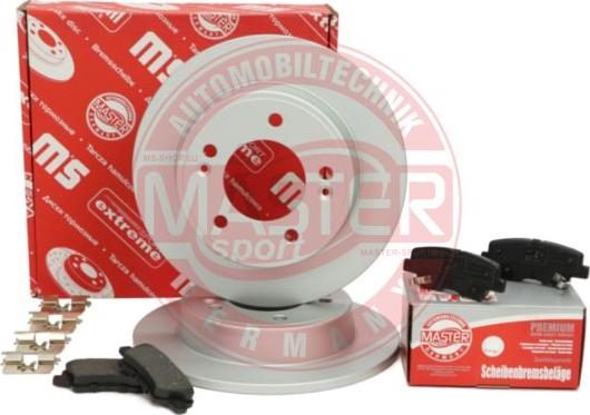 MASTER-SPORT GERMANY 201003790 - Brake Set, disc brakes www.autospares.lv