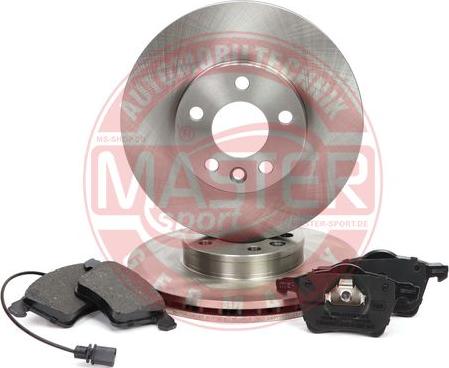 MASTER-SPORT GERMANY 202601150 - Brake Set, disc brakes www.autospares.lv