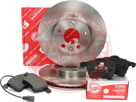 MASTER-SPORT GERMANY 202601150 - Brake Set, disc brakes www.autospares.lv