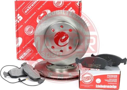 MASTER-SPORT GERMANY 202001320 - Brake Set, disc brakes www.autospares.lv