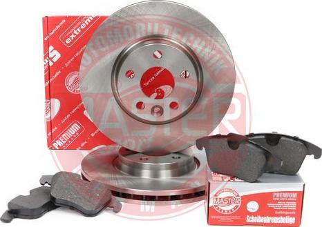 MASTER-SPORT GERMANY 202801540 - Brake Set, disc brakes www.autospares.lv