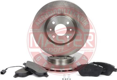 MASTER-SPORT GERMANY 202201070 - Дисковый тормозной механизм, комплект www.autospares.lv