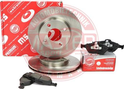 MASTER-SPORT GERMANY 202201721 - Brake Set, disc brakes www.autospares.lv