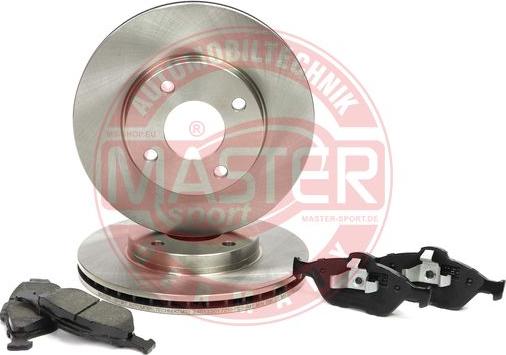 MASTER-SPORT GERMANY 202201721 - Brake Set, disc brakes www.autospares.lv