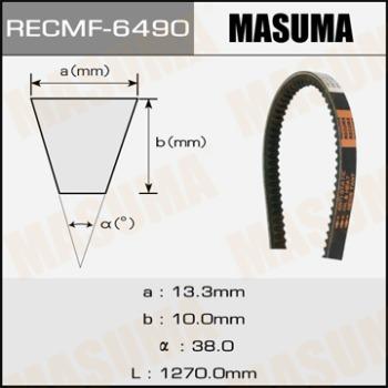 MASUMA 6490 - Поликлиновой ремень www.autospares.lv