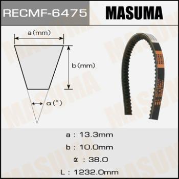 MASUMA 6475 - Поликлиновой ремень www.autospares.lv