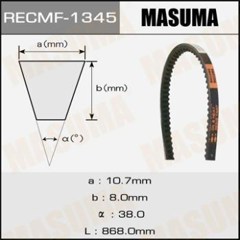 MASUMA 1345 - Поликлиновой ремень www.autospares.lv