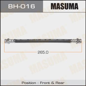 MASUMA BH-016 - Bremžu šļūtene www.autospares.lv