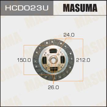 MASUMA HCD023U - Sajūga disks autospares.lv