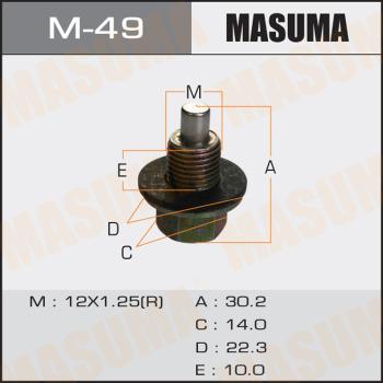 MASUMA M49 - Korķis, Eļļas vācele autospares.lv