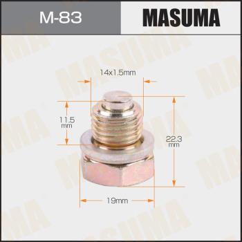 MASUMA M-83 - Korķis, Eļļas vācele www.autospares.lv