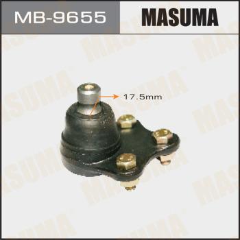 MASUMA MB-9655 - Шаровая опора, несущий / направляющий шарнир www.autospares.lv