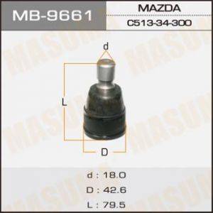 MASUMA MB-9661 - Balst / Virzošais šarnīrs www.autospares.lv