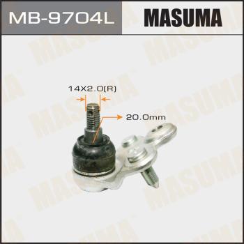 MASUMA MB-9704L - Balst / Virzošais šarnīrs www.autospares.lv