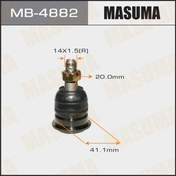 MASUMA MB-4882 - Balst / Virzošais šarnīrs www.autospares.lv