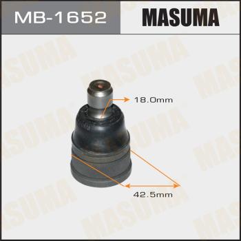 MASUMA MB-1652 - Balst / Virzošais šarnīrs www.autospares.lv