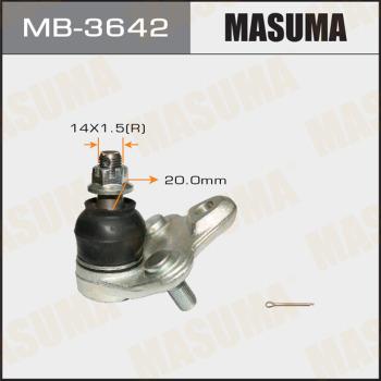 MASUMA MB3642 - Шаровая опора, несущий / направляющий шарнир www.autospares.lv