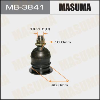 MASUMA MB-3841 - Шаровая опора, несущий / направляющий шарнир www.autospares.lv